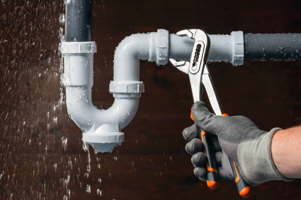 Professional Sewer Line Repair technician working in Glenville, WV